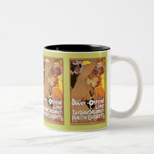 Caneca De Café Em Dois Tons Linha Dover-Ostend