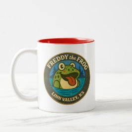 Caneca De Café Em Dois Tons Linn Valley, KS Mug