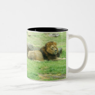 Caneca De Café Em Dois Tons Lion - Mug De Dois Toneladas
