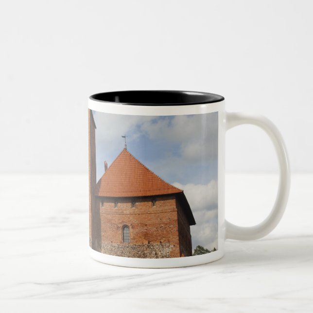 Caneca De Café Em Dois Tons Lituânia, Trakai, Parque Histórico Nacional Trakai (Direita)