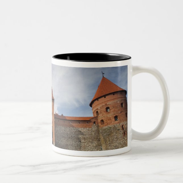 Caneca De Café Em Dois Tons Lituânia, Trakai, Parque Histórico Nacional Trakai (Direita)