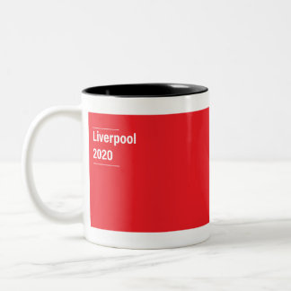 Caneca De Café Em Dois Tons Liverpool 2020 Premier League