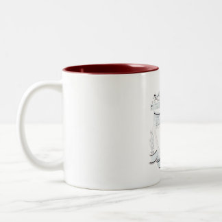 Caneca De Café Em Dois Tons Liverpool fc mug design