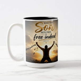 Caneca De Café Em Dois Tons Livre de Fato