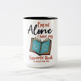 Caneca De Café Em Dois Tons Livro Mug