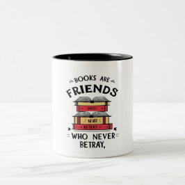 Caneca De Café Em Dois Tons livro Mug