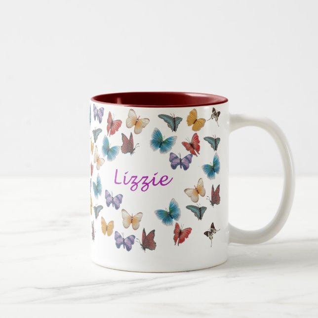 Caneca De Café Em Dois Tons Lizzie (Direita)