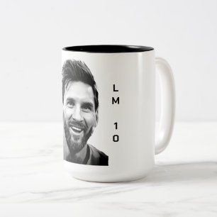 Caneca De Café Em Dois Tons LM messi 10