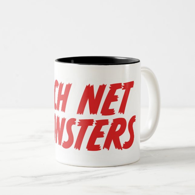Caneca De Café Em Dois Tons LNM Copos Personalizados (Frente Esquerda)