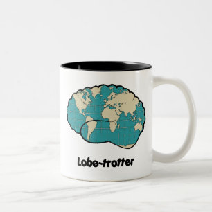 Caneca De Café Em Dois Tons Lobe-trotter Mug!