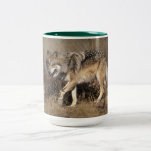 CANECA DE CAFÉ EM DOIS TONS LOBOS