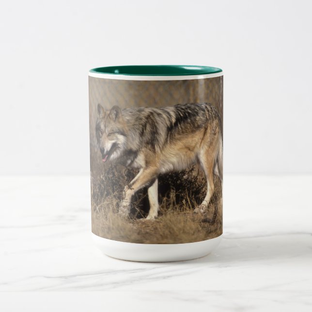 CANECA DE CAFÉ EM DOIS TONS LOBOS (Centro)