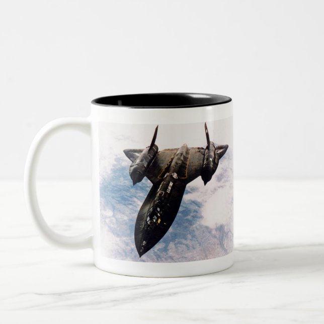 Caneca De Café Em Dois Tons Lockheed_SR-71_in_Flight (Esquerda)