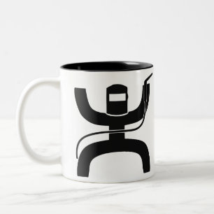 Caneca De Café Em Dois Tons logótipo da Hooey Welder