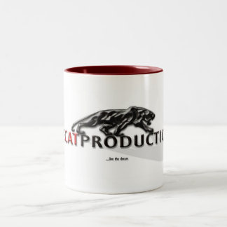 CANECA DE CAFÉ EM DOIS TONS LOGOTIPO DE BIGCATPRODUCTIONS