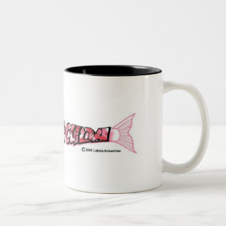 Caneca De Café Em Dois Tons Logotipo de Sara-Cuda