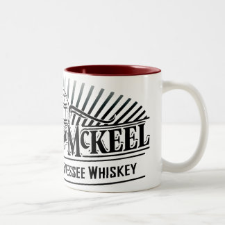 Caneca De Café Em Dois Tons Logotipo do mineiro e do McKeel
