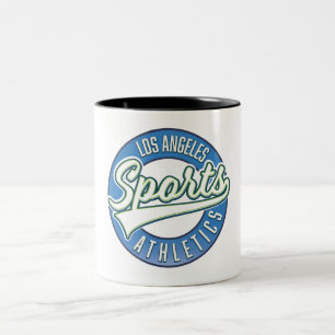 Caneca De Café Em Dois Tons logotipo do San Diego Sports Athletic