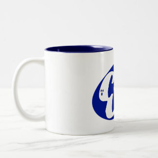 Caneca De Café Em Dois Tons Logotipo EctoWash