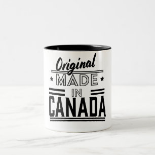 Caneca De Café Em Dois Tons Logotipo original fabricado no Canadá