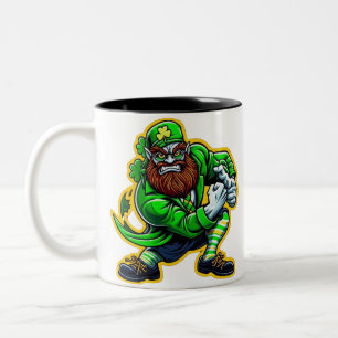 Caneca De Café Em Dois Tons Logotipo Personalizado De Promocional Para Empresa