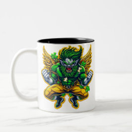 Caneca De Café Em Dois Tons Logotipo Personalizado De Promocional Para Empresa