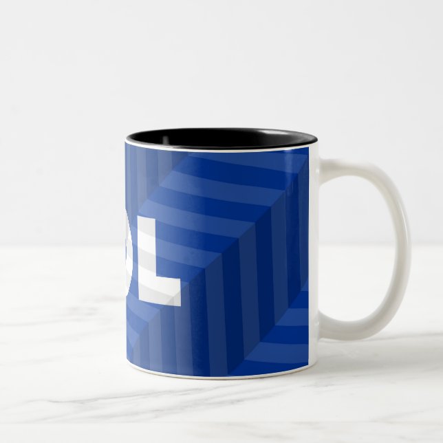 CANECA DE CAFÉ EM DOIS TONS LOL (Direita)