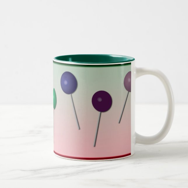 Caneca De Café Em Dois Tons Lollipop Mug (Direita)