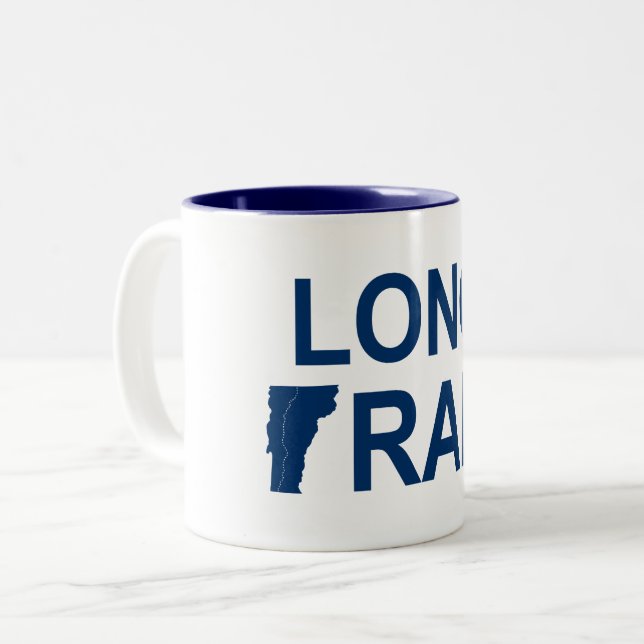 Caneca De Café Em Dois Tons Longa Trilha Vermont (Frente Esquerda)