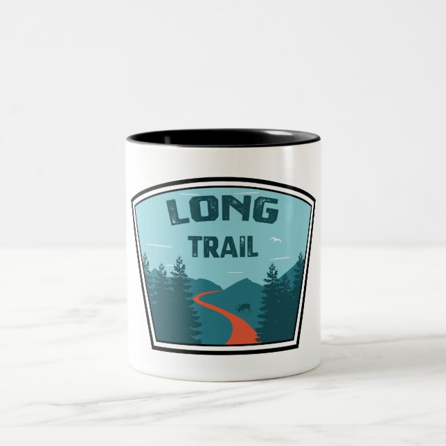 Caneca De Café Em Dois Tons Longa Trilha Vermont (Centro)