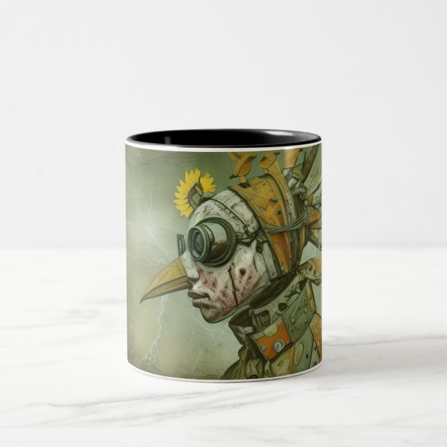 Caneca De Café Em Dois Tons Looking over the wasteland (Centro)