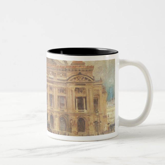 Caneca De Café Em Dois Tons L'Opera, Paris (Direita)