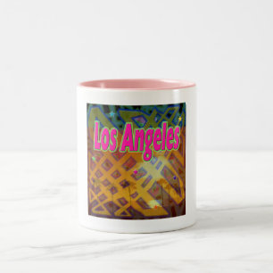 Caneca De Café Em Dois Tons Los Angeles Eternal Mug