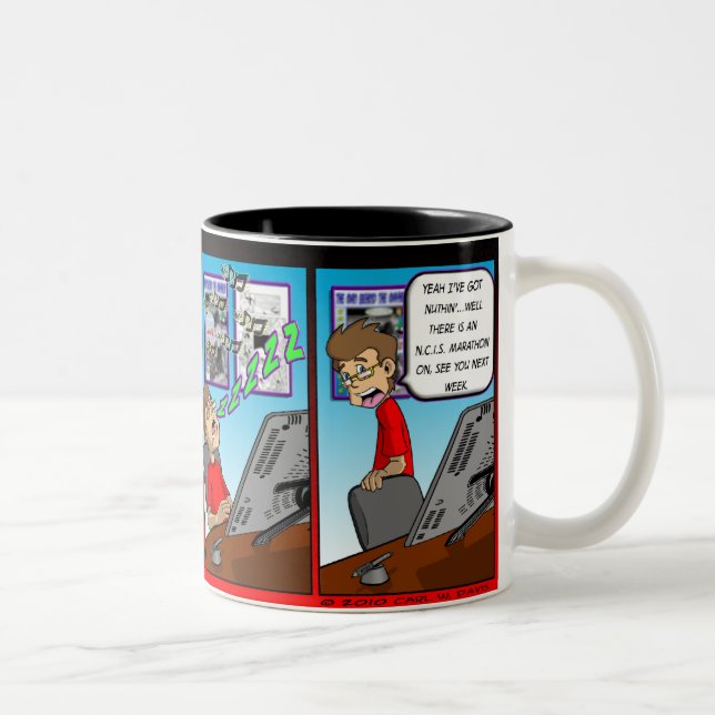 Caneca De Café Em Dois Tons Loucura eu obtive Nuthin (Direita)