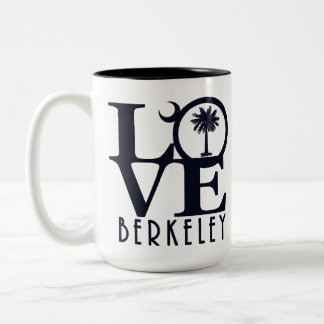 Caneca De Café Em Dois Tons LOVE Berkeley SC 15oz