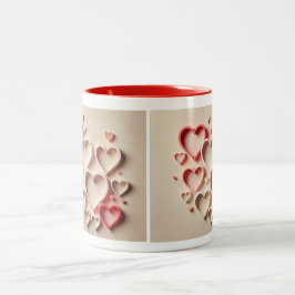 Caneca De Café Em Dois Tons Love Mug