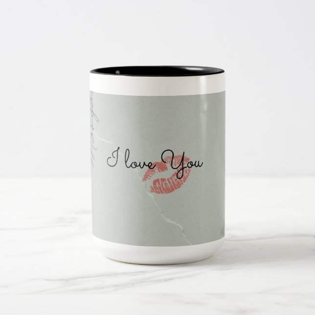 Caneca De Café Em Dois Tons Love Mug (Centro)