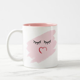 Caneca De Café Em Dois Tons Love Mug