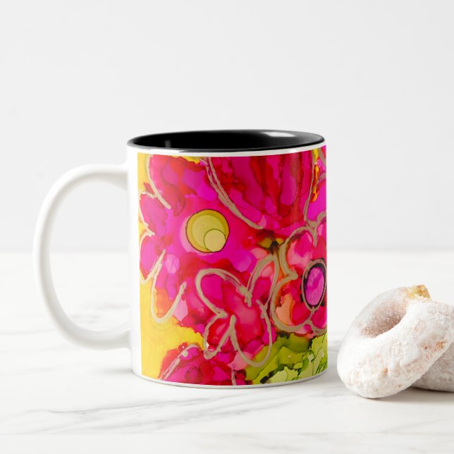 Caneca De Café Em Dois Tons Lovitude Coffee Mug "Truth Seeker" (Com Donut)