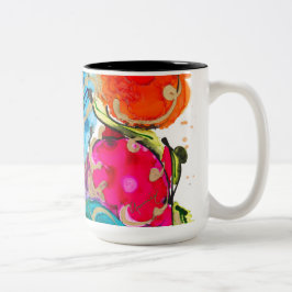 Caneca De Café Em Dois Tons Lovitude Coffee Mug Winking