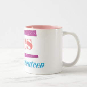Caneca De Café Em Dois Tons Lt Cor-de-rosa do Aries