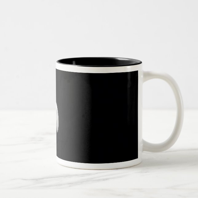 Caneca De Café Em Dois Tons Lua 2 (Direita)