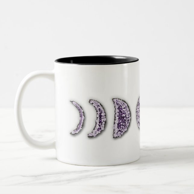 Caneca De Café Em Dois Tons Lua Amethyst (Esquerda)