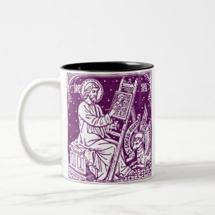 Caneca De Café Em Dois Tons Lucas o Evangelista