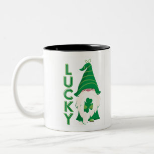 Caneca De Café Em Dois Tons Lucky Gnomo