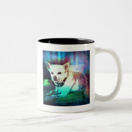 Caneca De Café Em Dois Tons Lucky Mia Mug