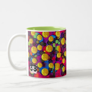 Caneca De Café Em Dois Tons Lucky Pennies