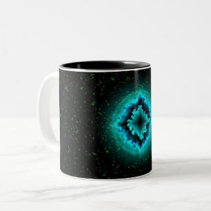 Caneca De Café Em Dois Tons Lucky Star e Asterisco