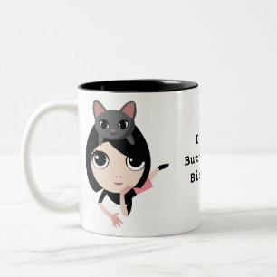 Caneca De Café Em Dois Tons Lulu e macarronete