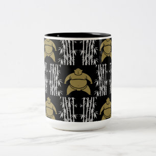 Caneca De Café Em Dois Tons lutador de sumô